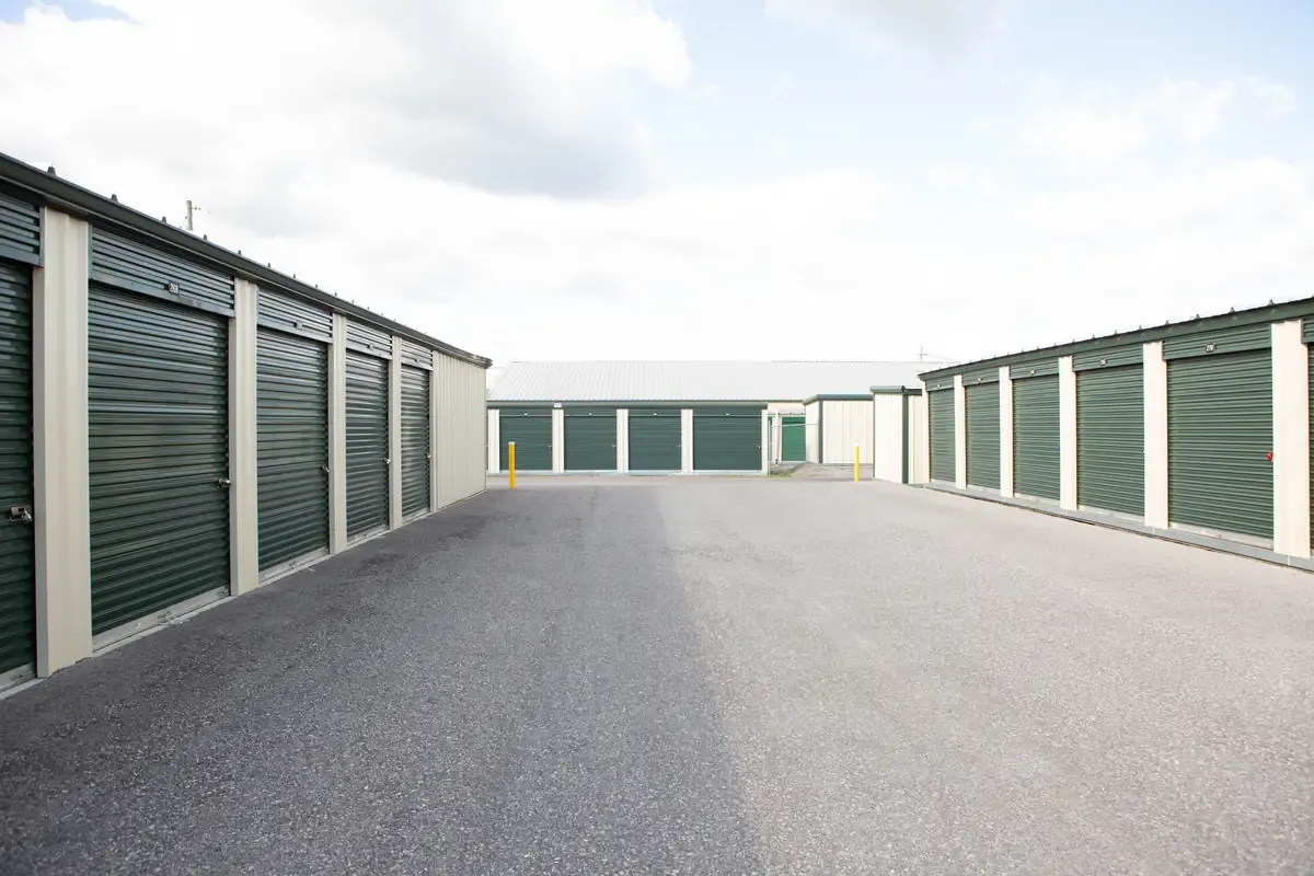 Drive lanes KO Storage of Greencastle, PA